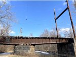 NJT Princeton Branch right of way bridge over the Delaware & Raritan Canal-the lack of weight on this bridge is one reason why the NJT Multilevel III MU Cars will be too heavy to run on the Princeton Branch.